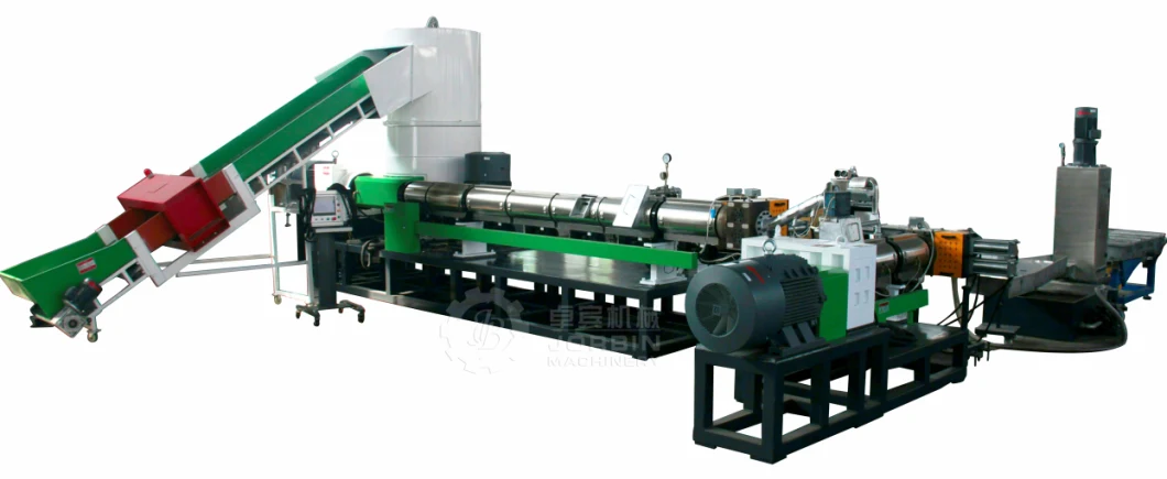 Two Stage Step PP PE Agricultural Film Plastic Recycling Granulaiton Granulator Machine