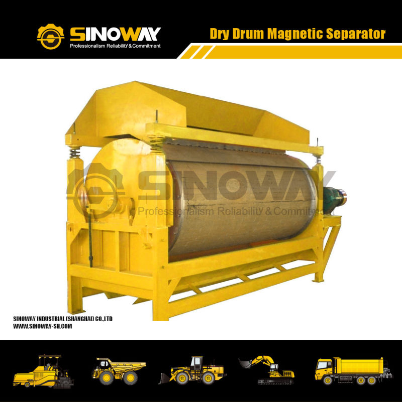 Dry/Iron/Drum Magnetic Separator for Ore/Weathered Sand