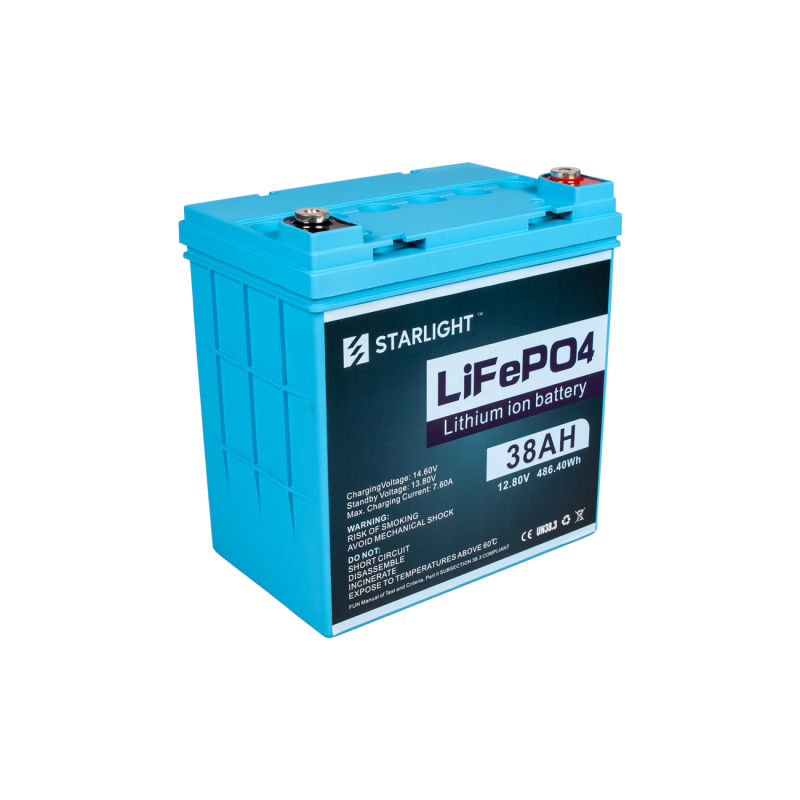 Rechargeable Lithium Battery 12.8V 38ah LiFePO4 Battery to Replace The Lead Acid Battery