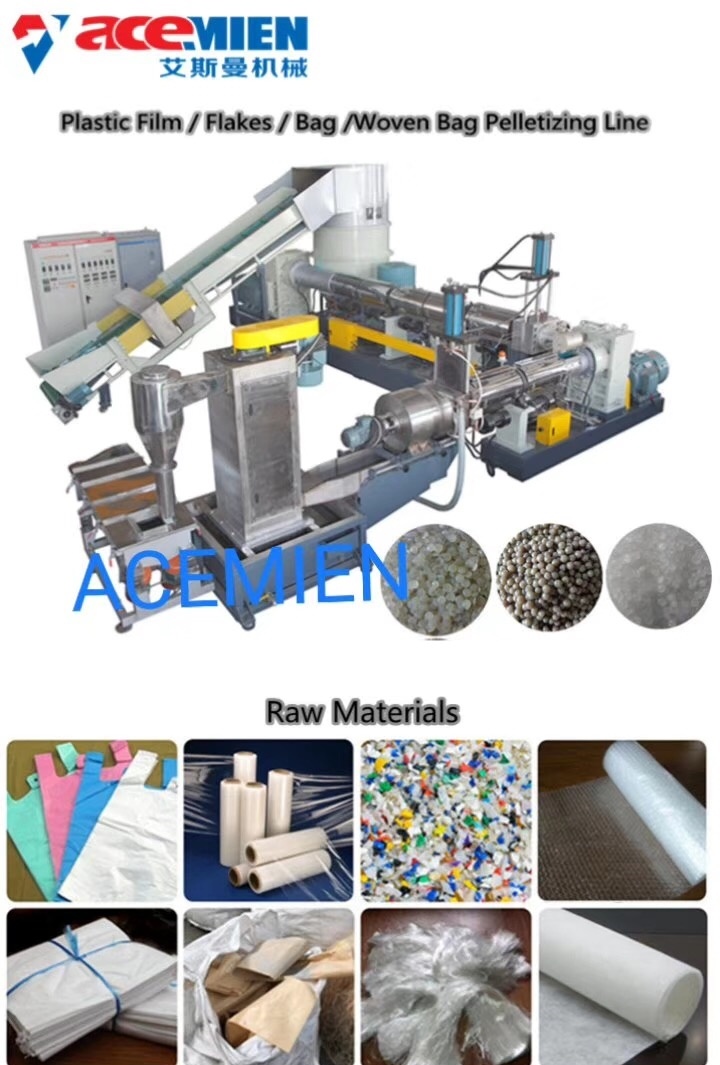 Good Quality Waste PE/LDPE Agriculture/Greenhouse Film/Milk Bottle & PP Raffia Plastic Grinding Recycling Washing Machine