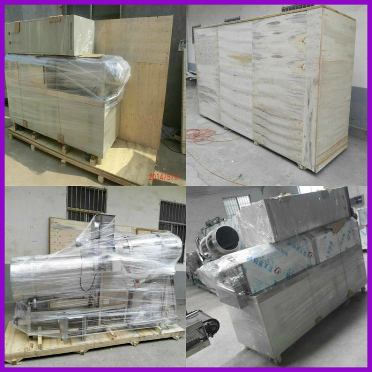 Ce Standard Double Screw Extruder Baby Food Making Machine