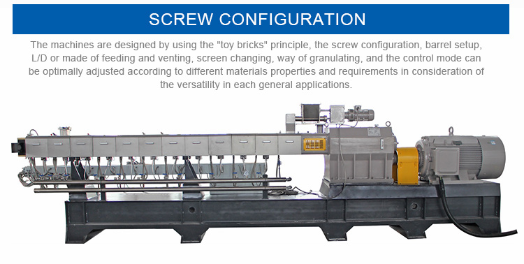Twin Screw Extruder Manufacturer Plastic Pellet Machine Extruder