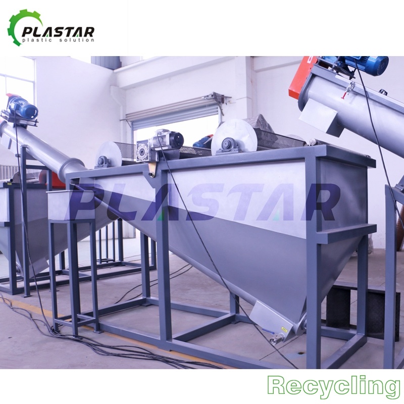 Plastic Recycling Machine Pet Bottle Recycle Machine 500kg Pet Bottle Recycling Machine