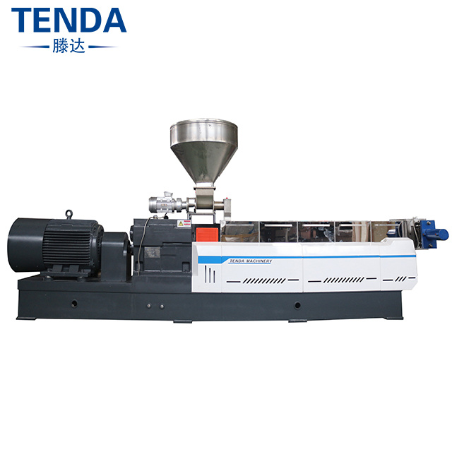 PP/Pet Co-Rotating Plastic Twin Screw Extruder for Sale