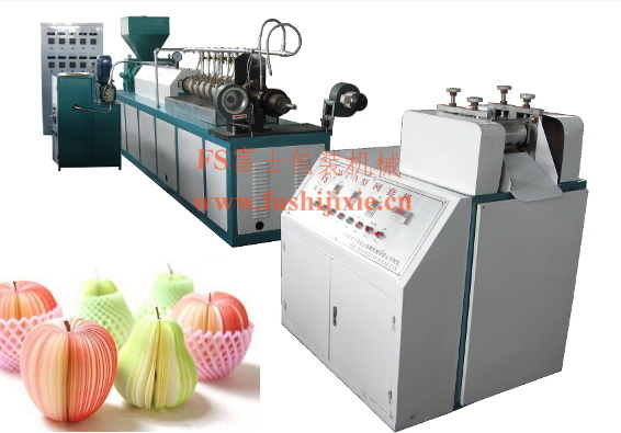 Plastic Machine/Extruderpe PE Foamed Fruit Net Plastic Extruder