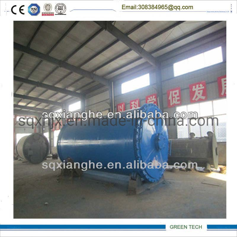 90% Oil Output Plastic Bag Recycling to Oil Pyrolysis Machine