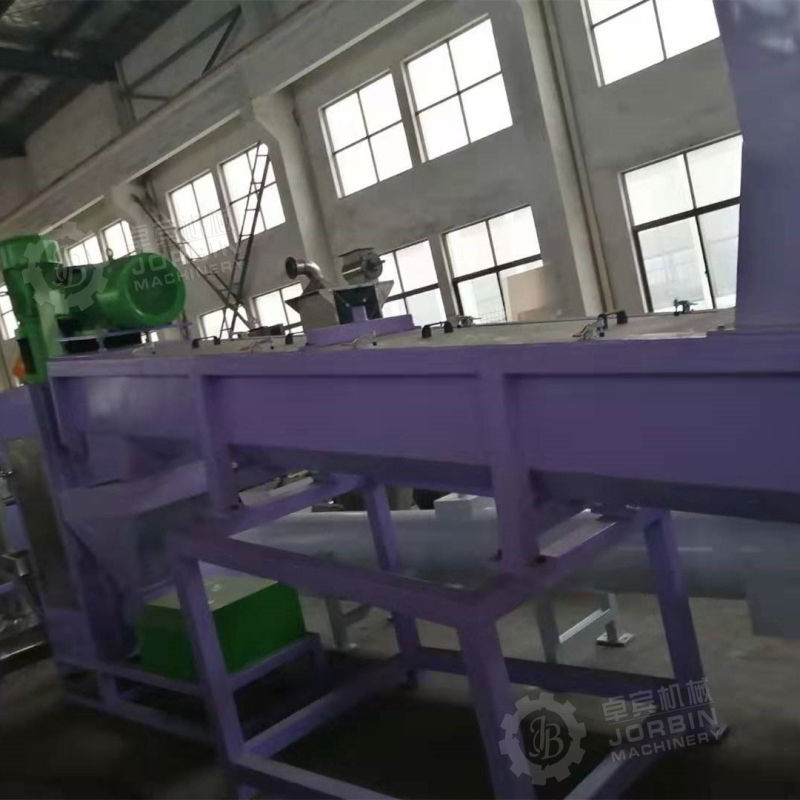 Waste Pet Bottles Flakes Recycling Washing Line