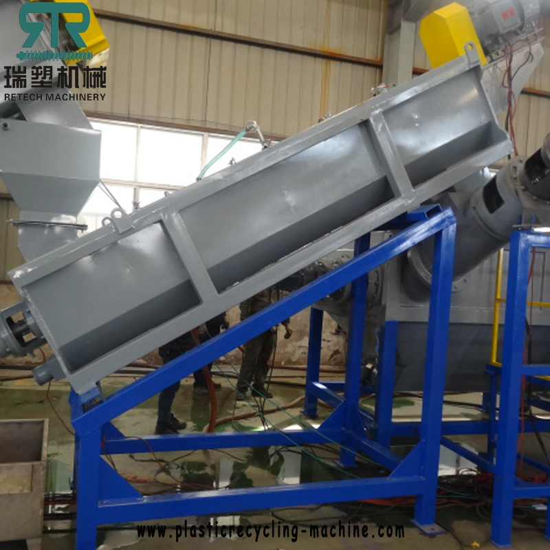 Producer Crushing Washing Drying Plastic Bag Recycling Machine