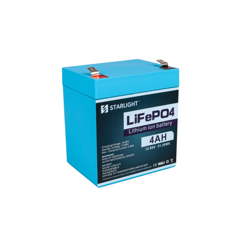 Rechargeable Lithium Battery 12V 4ah LiFePO4 Battery to Replace The Lead Acid Battery