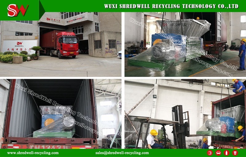 Waste Car/Steel/Aluminum Recycling System for Shredding Used Metal