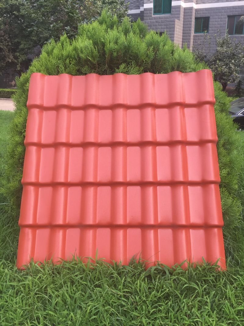 Types of Roof Covering Plastic Materials Synthetic Resin Roof Tile