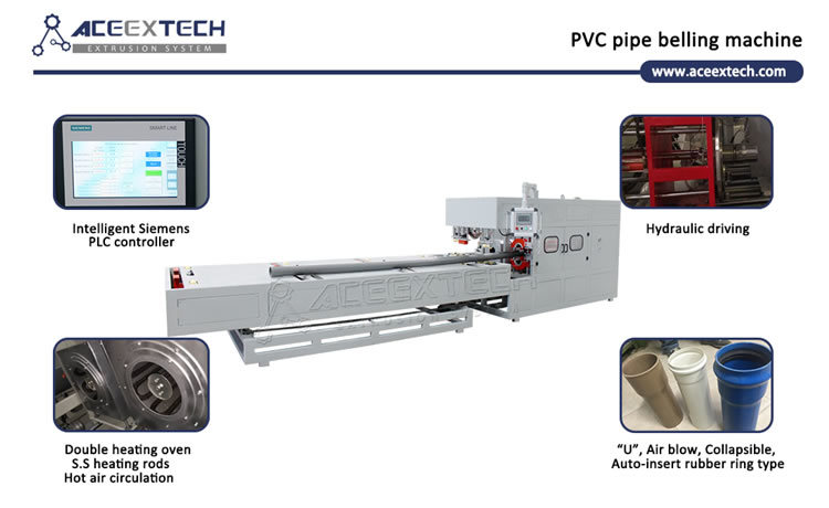 PVC Double Pipes Extrusion Machine