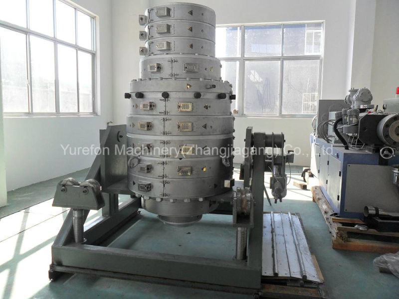 Double Screw Extruder Plastic Pipe Production Line