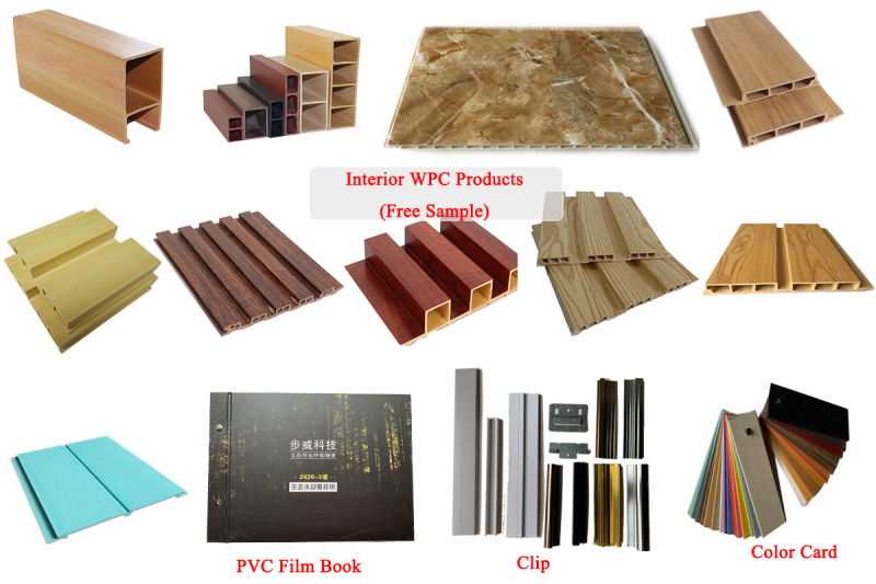3D Wooden Wood Plastic Composite WPC Paneling Buwei Wall Panels