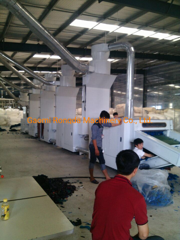 Rd High Capacity Waste Clothes Recycling Machine /Fiber Textile Recycling Machine/Cotton Waste Recycling Machine