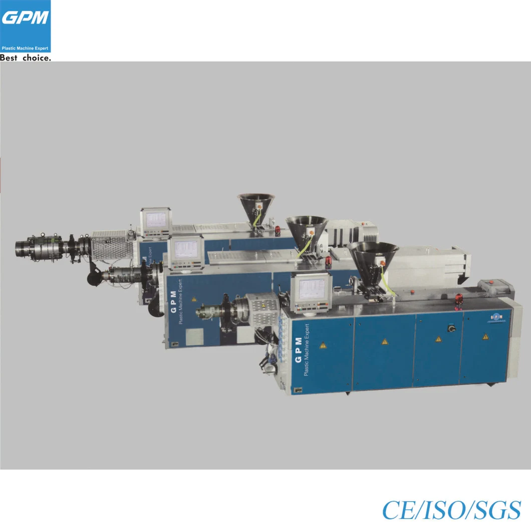 Plastic Pipe Extruder Single Screw Plastic Extruder