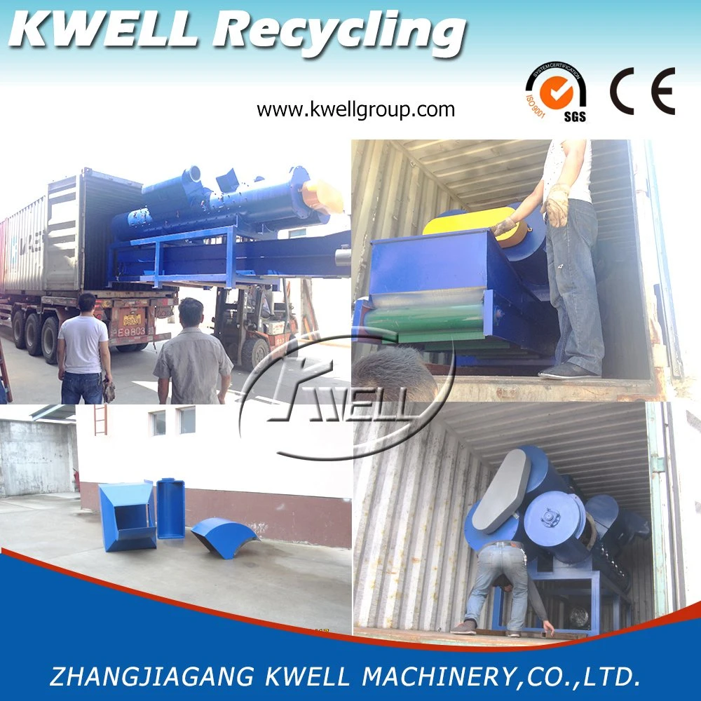 Large Capacity PE/PP/Pet Bottle Label Remover, Plastic Bottle Recycling Plant