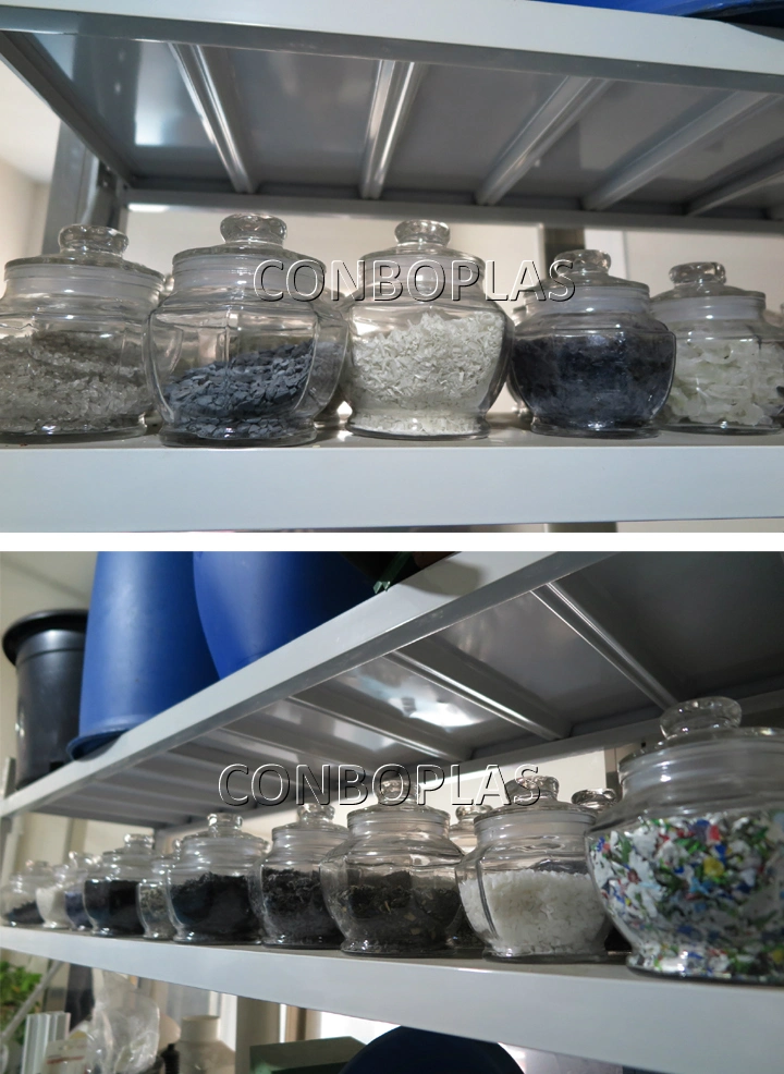 Plastic Waste Granulator for PP PE PVC Pipe Profile Board Barrel Pet Bottles Film Bag Fittings