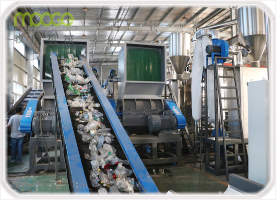 High quality PE PP plastic recycling machine