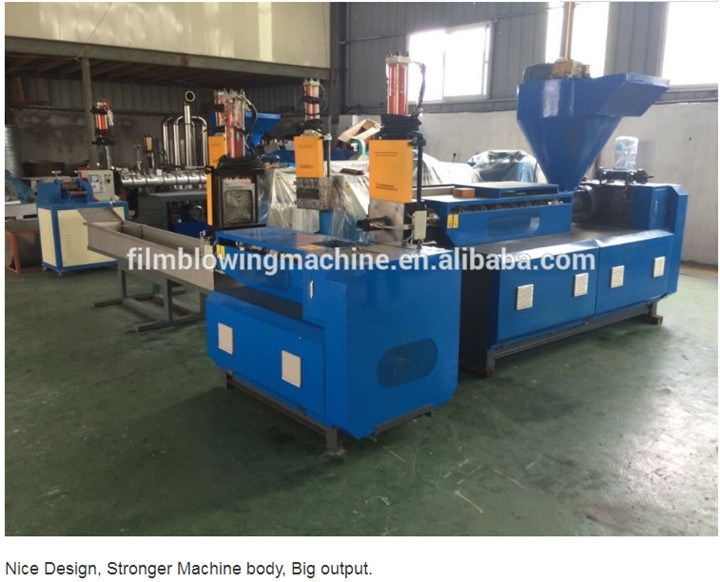 High Speed Double Screw Plastic Recycling Extruder