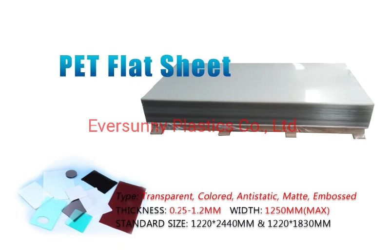 Super Transparent Rigid APET Extrusion Clear Plastic Pet Sheet