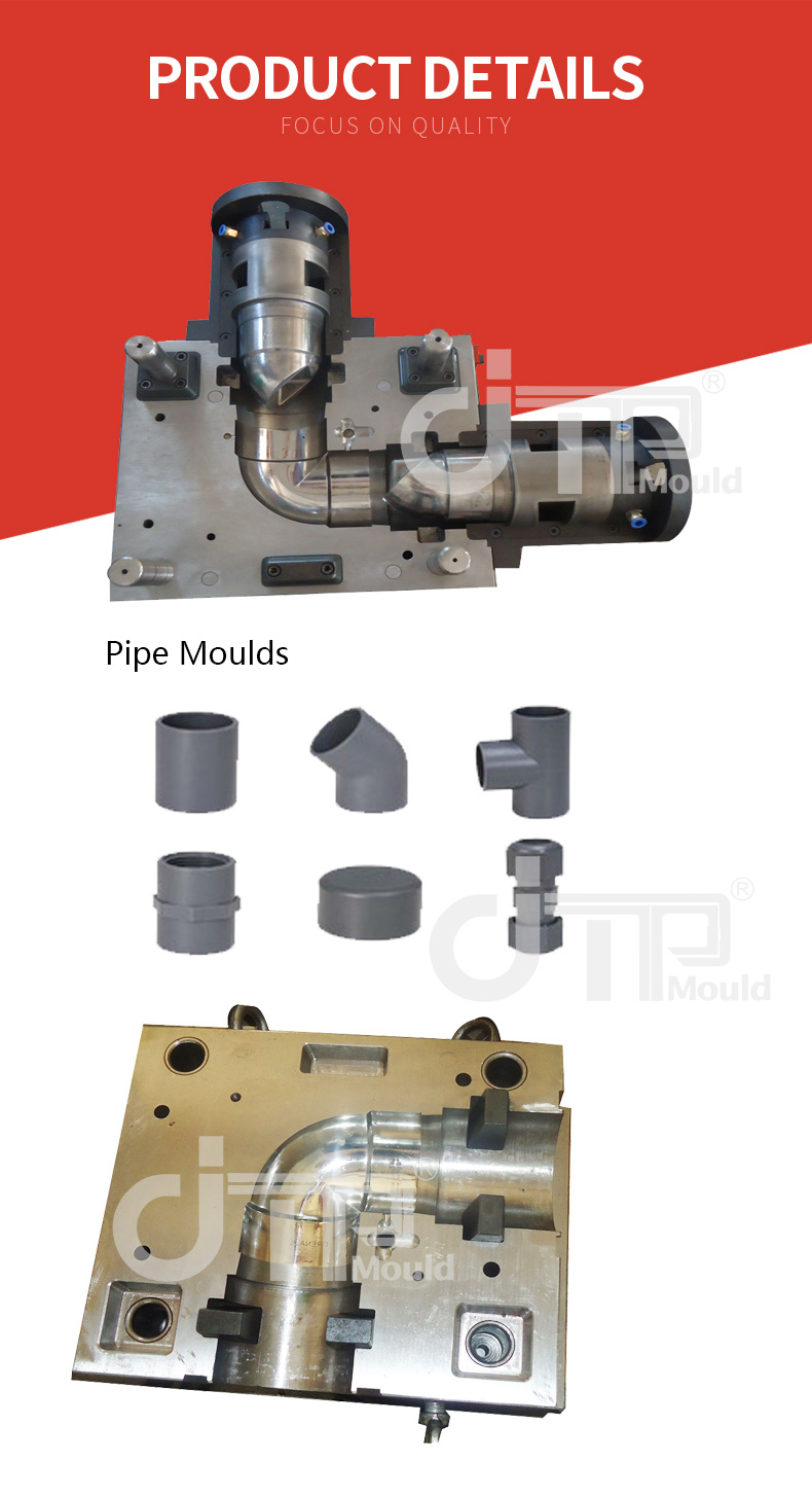 2019 OEM/ODM Newly Plastic Injection Mould of Plastic Elbow Pipe Mould