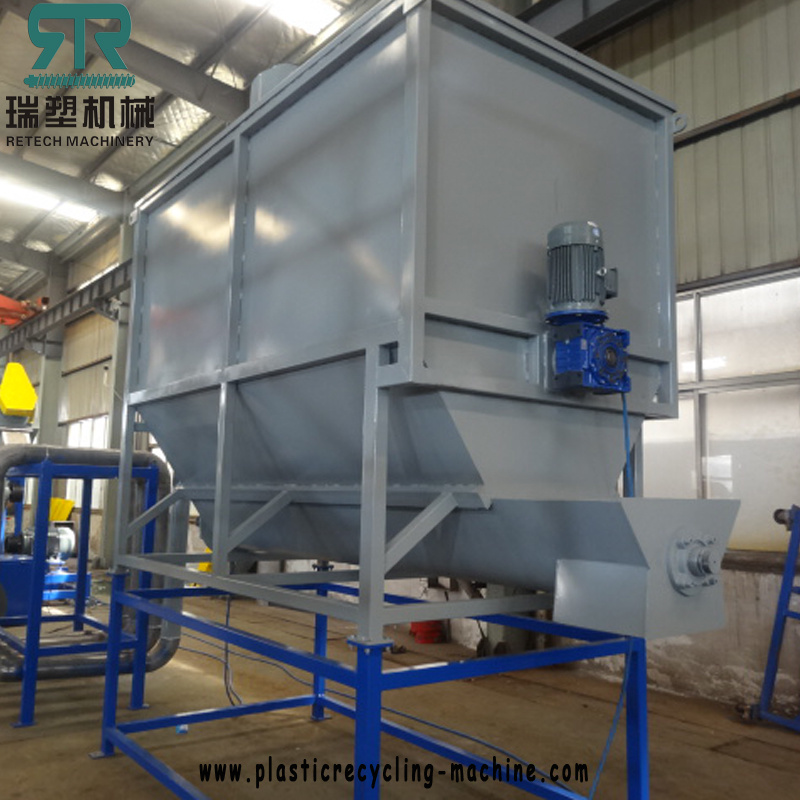 China Factory Plastic Crushing Washing Drying Washing Machine PE Film Recycling Plant