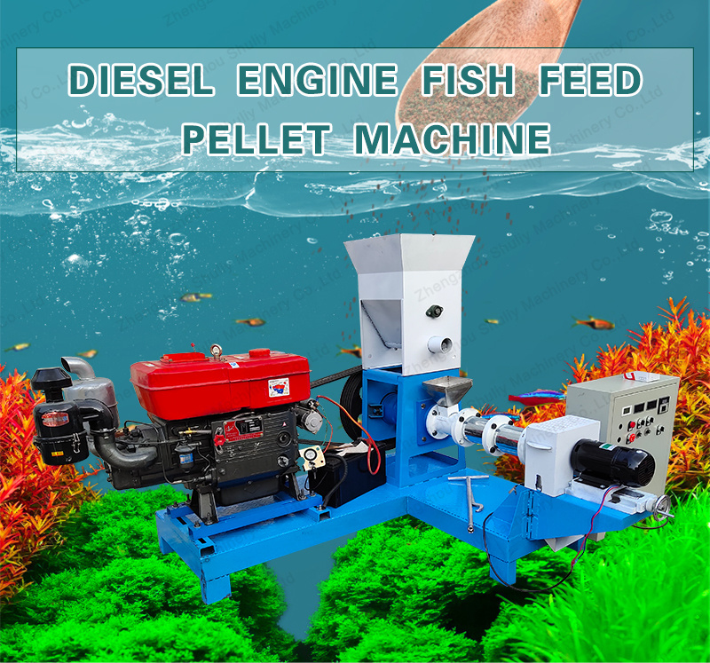 Fish Feed Pellet Machine Floating Fish Food Extruder Machine Price