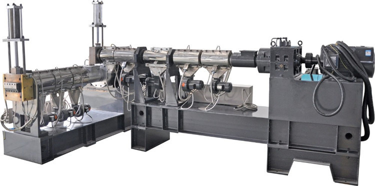 Two Stage Single Screw PE Plastic Recycling Machinery