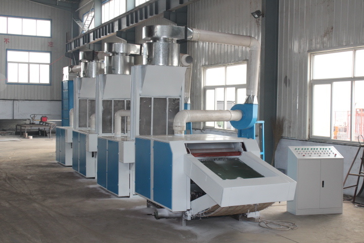 Waste Clothes Recycling Machine / Cotton Textile Tearing Machine