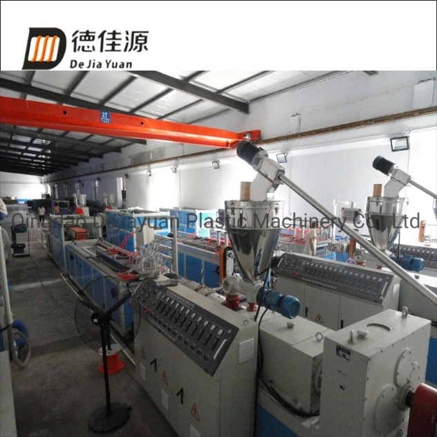 PVC Wood Plastic Composite Profile Production Line Extrusion Machine (SJSZ65/132)