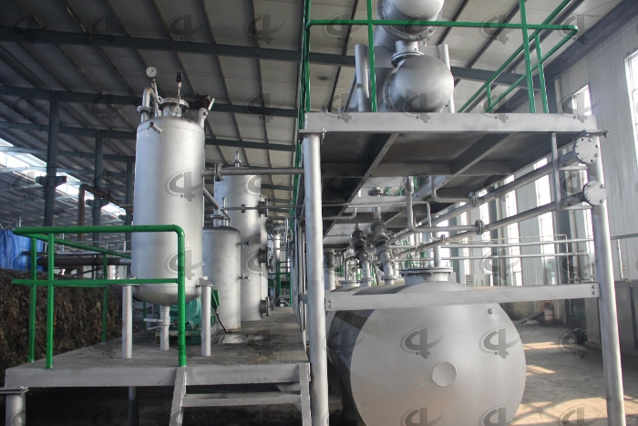 Continuous Plastic Recycling Pyrolysis Machine