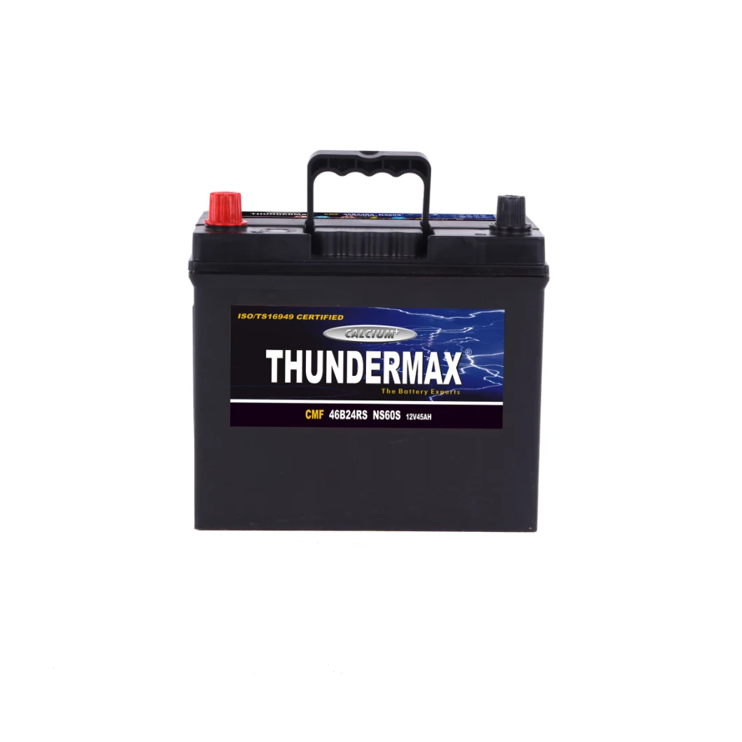 Maintenance Free Car Starting Battery Ns60s 12V 45ah Sealed Lead Acid Battery/Thundermax /Wholesale Price