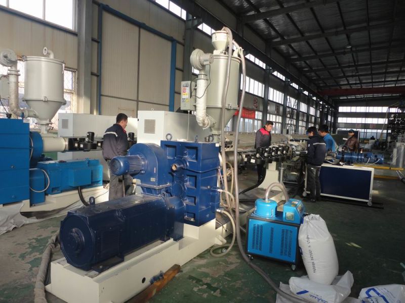 Plastic PPR HDPE PP Pipe Extrusion Machine Production Line/Water Gas Drain Pipe Making Machine