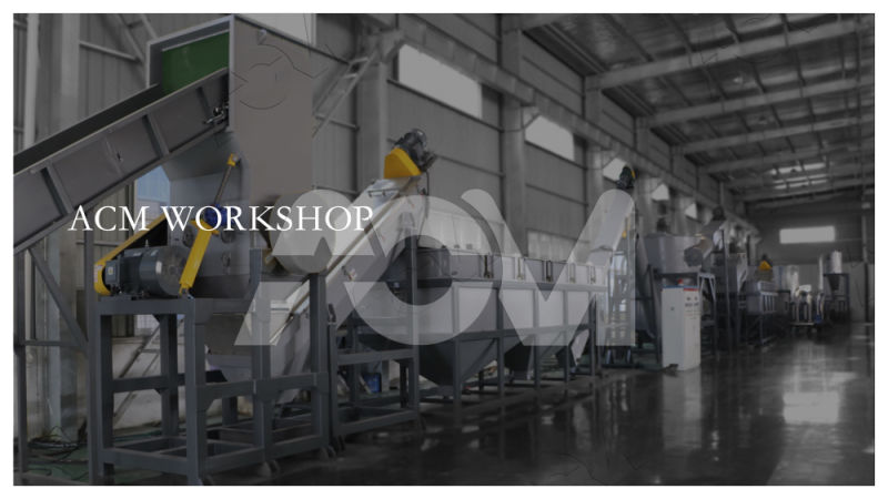 Low Power Consumption PE PP PS HIPS Plastic Recycling Machine