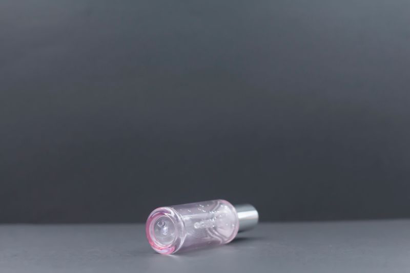 45ml Plastic Silver Coating Cosmetic Transparent Packaging Essence Bottle Dropper