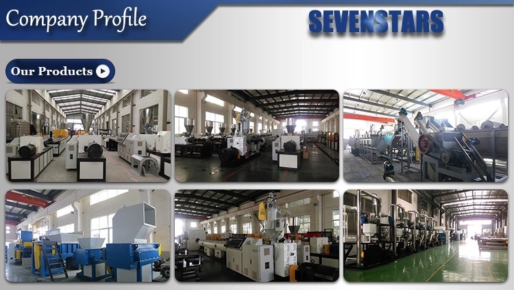 New Design Ce Certificate Waste Wet PE PP Film Squeezer Agglomerator Price/Plastic Recycling Machine