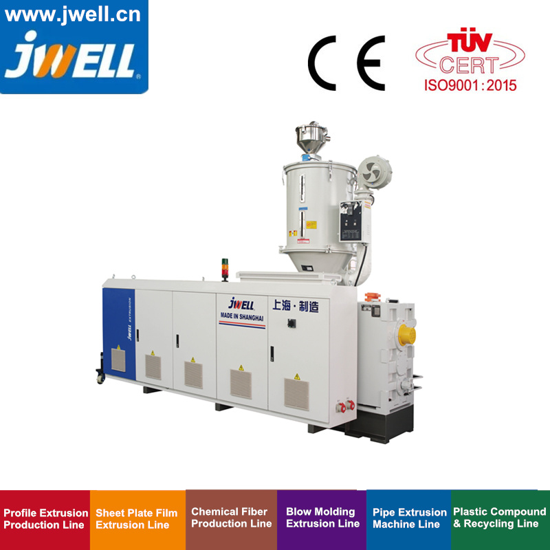 China Jwell High Efficiency Single Screw Extruder/Extrusion Line/Machine Price List