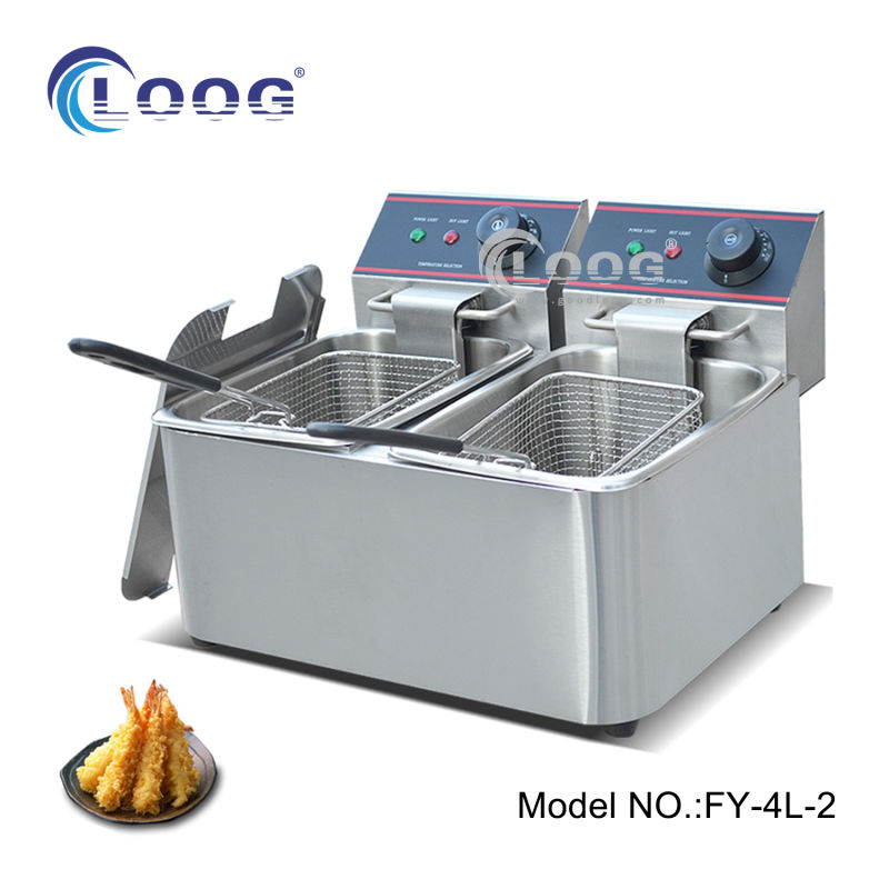 Good Quality Stainless Steel Electric Deep Fryer Fried Chicken Fryer Machine Commercial Electric Potato Chips Fryer Machine Chicken Fryer