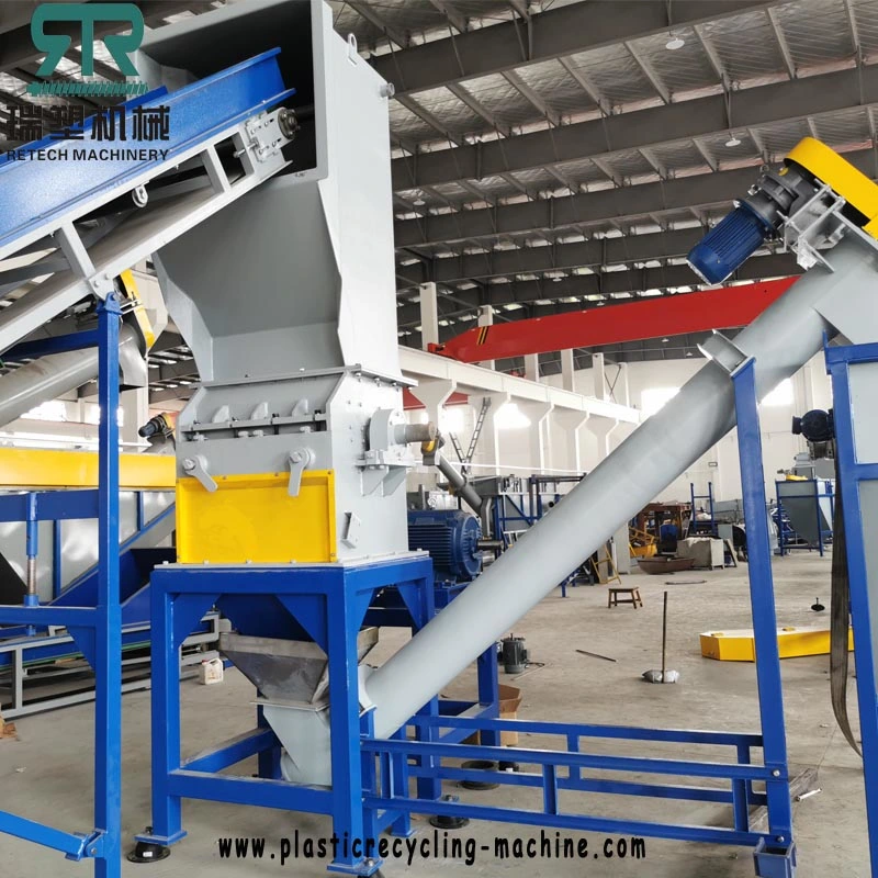 Post Consumer HDPE Bottle Sorting Recycling Washing Production Line