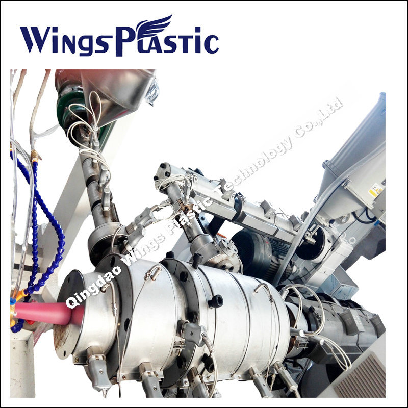 HDPE Pipe Extrusion Line Three Layers / PPR Pipe Three Layer Pipe Making Machine