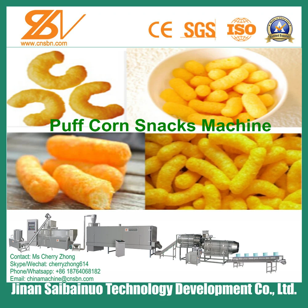Snacks Extrusion Machine, Puffed Snack Food Extruder Food Extrusion Machine (SLG65/70/85)