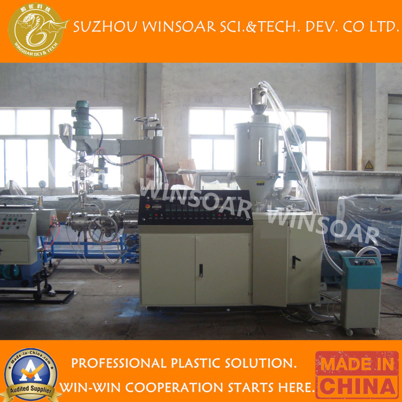 Plastic Extruding Machine, Double Screw Extruder for PVC Pipe