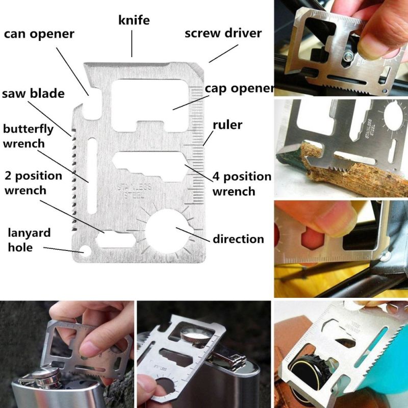 Survival Kit Travel Mini Camping Tools Aid Kit Emergency Multifunction Case
