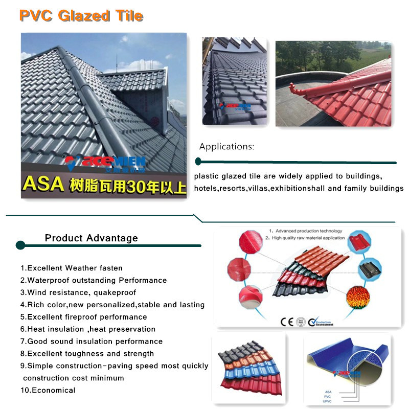 Plastic Roof Tile Plastic Extruder