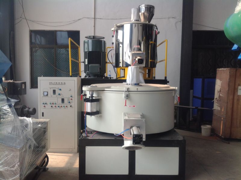 Horizontal High Speed Mixer for Mixing Drying and Coloring