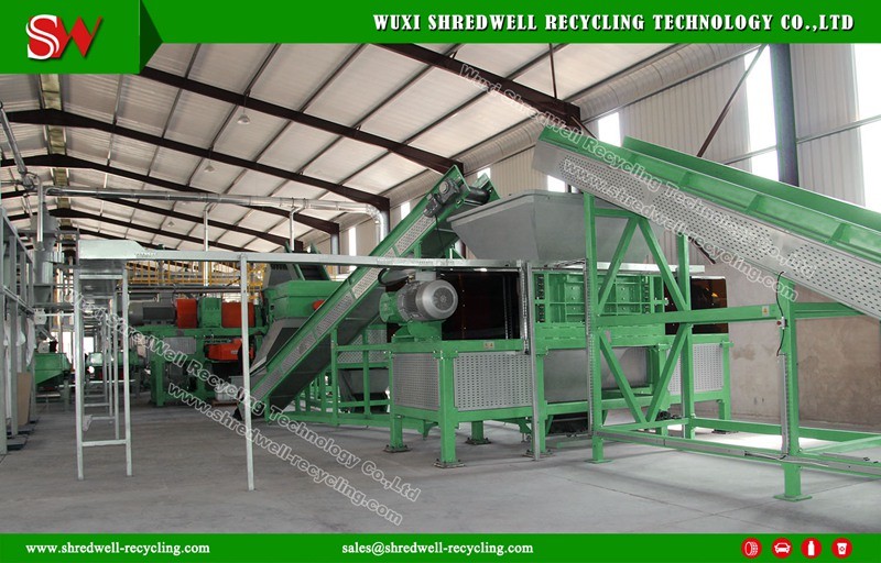 Rubber Mulch Making Machine for Waste Tyre Recycle