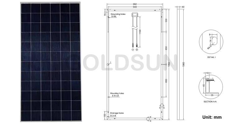 Trina Solar 320W 330W 340W Solar Panel with Wholesale Price Cost 350watt Solar Panels Cost