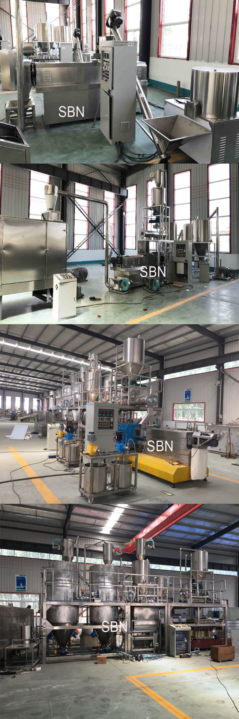 High Output Dry Dog Food Production Machinery Extruder