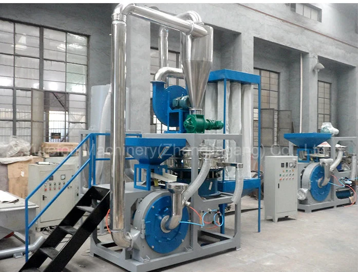 Disc Type Plastic Milling Machine PVC PE PS PP Pulverizer for Plastic Recycling